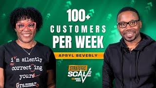 Apryl Beverly Wants 100+ Customers Per Week For Her AI Copywriting Tool, AIPro (Here’s How) EP #4