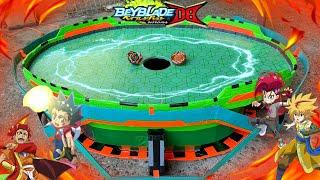 Double Decker Anime Stadium Battles!!! | Beyblade Burst DB! | Beyblade Burst Anime Stadium!!