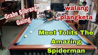 Billiard 15balls // Meet Tolits Ng San Pablo City, Walang Plangketa, Sobrang galing || Highlights