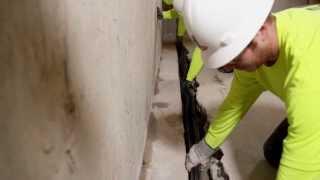 Basement Waterproofing Hydraway 2000 | Wet Basement Repair