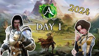 First Day of Playing 'ArcheAge' in 2024