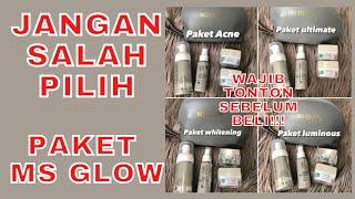 Perbedaan Paket Basic MS Glow | Whitening, Luminous, Acne, Ultimate | Info Pengumuman Giveaway