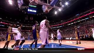 Chris Paul Crossover on Darius Morris - Lakers @ Clippers - 1/4/2013