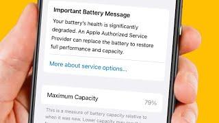 How to Fix iPhone Showing Suddenly Battery Health Service | Battery Health Shows Service in iPhone