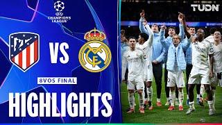 HIGHLIGHTS - Atl Madrid vs Real Madrid | UEFA Champions League 24/25 | TUDN