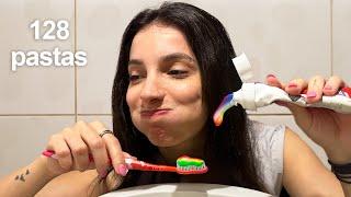 Mezcle Todas las Pastas de Dientes para Hacer Solo una