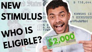 NEW $12,000 Stimulus: ($2,000/month Per Person) Who is eligible? UPDATE