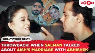 Salman Khan's COMMENT on Aishwarya Rai & Abhishek Bachchan goes VIRAL amid their divorce rumours