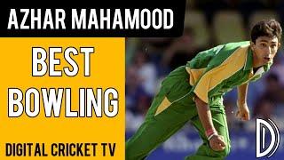 CRICKET HISTORY 22 - 10 - 1999 / Pak bowler Azhar Mahmood best bowling in ODi / DIGITAL CRICKET TV