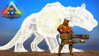 Spirt Thylacoleo VS Pikkon's Revenge Boss Fight  : ARK Survival Evolved Primal Fear 100X : Part 129