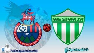 Municipal 0 - 0 Antigua | Jornada 17 - Apertura 2016