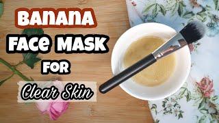BANANA FACE MASK MIRACLE || CLEARS SKIN, WRINKLES, SPOTLESS FIRM SKIN NATURALLY (100% WORKS)