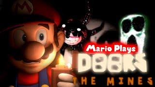 Mario Plays: ROBLOX DOORS 2: THE MINES