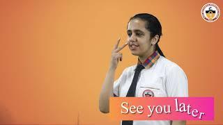 International Day of Sign Language | Saint MSG Glorious International School