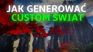 CUSTOM GENERATOR ŚWIATA na MINECRAFT BEZ MODÓW | TerraForm plugin