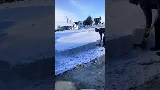 Effective Techniques for Clearing Snow #smartworker