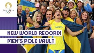 DUPLANTIS BREAKS THE WORLD RECORD! | Men's Pole Vault | #Paris2024 Highlights