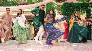 Radhika and Sarthak ,Mehendi Sangeet Dance ,Band Baaja Baarat , Indian Wedding #Saragoathumukda