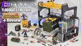 FLOODGATE FIREFIGHT | Mega Halo | Unboxing & Review