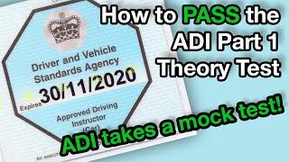 How to PASS the ADI Part 1 Theory Test | Driving Instructor Theory Test