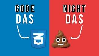 Wie man besseren CSS Code schreibt - CSS Best Practices
