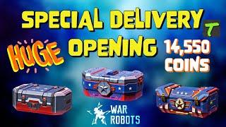 [WR] War Robots Special Delivery Opening Huge 14,550 Coins Update 7.2 New Spacetech Fair Event