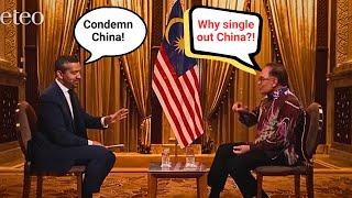 Watch: Western Propaganda Tries to Get Through Malaysian PM