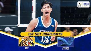 UST vs ATENEO | SET 1 GAME HIGHLIGHTS | UAAP SEASON 87 MEN’S VOLLEYBALL | MAR. 9, 2025