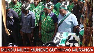 SEE WHAT HAPPENS DURING ''MUNDU MÚGO" BURIAL-Maina Wa Magoto finally rests-final resting Place