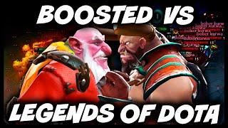 Legends of Dota VS Boosted?! Battle of the Custom Games!