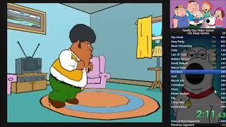 Family Guy Cut Away Games Speedrun(Old WR,4:06)