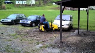 DIRTHOG Mini Dozer! Can your Magnatrac mini bulldozer do this?