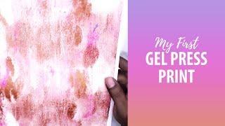 My First Experience With a Gel Plate | Journal Life's Journey