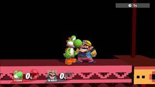 Yoshi Down B Shield Break Demo | Super Smash Bros. for Wii U