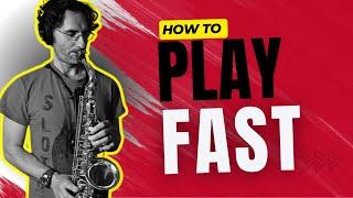 How to practice a fast piece on the saxophone // Sound clear, sound perfect!