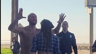 Chaotic Homeless Brawl with Venice Beach Locals -  LAPD, Venice Healer Daisy, and more jump in