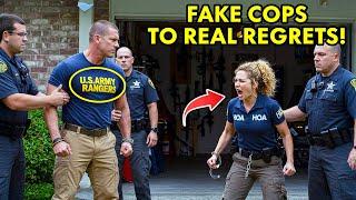 Fake HOA Cops Tried to Seize My Shotguns — Didn’t Know I Train the U.S. Army Rangers