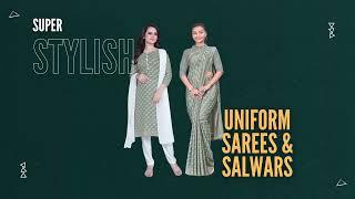 Uniforms of saree & salwars for school teachers & staff | Kothari Uniforms- Manufacturer of uniforms