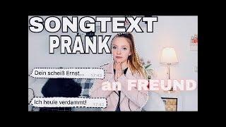 WhatsApp Songtext PRANK an Freund!   Alinamour