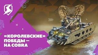 Королевская Cobra в Tanks Blitz.