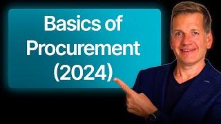 Basics of procurement (2024) Everything you need to know