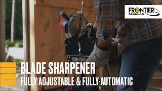 Frontier Sawmills | Blade Sharpener