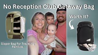 No Reception Club Getaway Diaper Bag Review (After 100 flights)