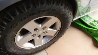 Jeep Rims on Dodge Caravan  Gambler 500