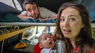 Living in a Tiny Campervan with a Newborn Baby