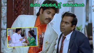 Akkineni Nagarjuna & Brahmanandam Excellent Comedy Scene | TFC Hit Scenes