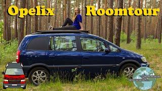 Opel Zafira Minicamper "Opelix" Roomtour