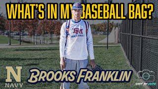 What's In My Baseball Bag? With Navy Baseball Commit Brooks Franklin