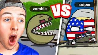 Reacting to COUNTRY BALLS - Zombies in America!