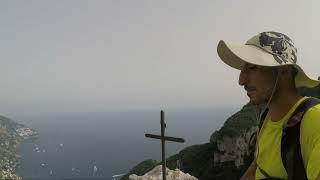 Sentiero trekking da Preazzano salendo su Monte Comune fino ad arrivare a Positano